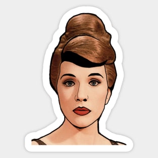 Darling Lili Julie Andrews Sticker